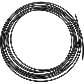 Nylon Line Hose Tube, 0.17"(4.35mm) ID x 0.25"(6.35mm) OD PA6 Pneumatic Air Line Tubing for Fluid Transfer/Trailer Air Brake, Polyamide Water Fuel Pipe [10M/33FT, Translucent]