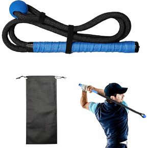 Golf Rope Swing Trainer, Upgraded Professional Golf Swing Rope Training Aid for Improving Swing Speed, Tempo, Rhythm, Flexibility, and Strength for Golfers of All Skill Levels
