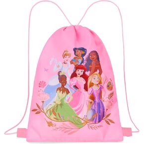 Disney Drawstring Bags, 11 x 14" Swimming Bag with Airflow Vent (Blue Stitch)