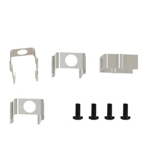 4PCS Replacement Metal Mount Clips Compatible with Shark IQ and AI AV2501S Robot Vacuum and Some Other Models Side Brush