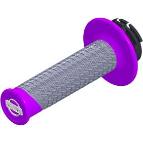 Pro Taper Clamp On Grips - Pillowtop (Pillow TOP- NEON Purple/Grey)