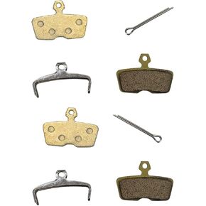 2 Pairs Copper Disc Brake Pads Compatible with Code R 2011, Guide Re, Code R/RE/RSC, Guide RE E-Bike, Avid Code/R from 2011