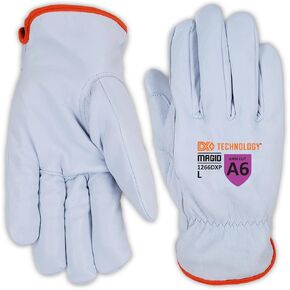 MAGID CutMaster ANSI A6 Cut Resistant Leather Gloves