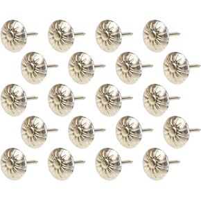 DOITOOL 500 Pcs Upholstery Tacks for Furniture,7/16 Inch Furniture Upholstery Nails Vintage Upholstery Nails,Sofa Thumb Tacks,Decorative Tacks for DIY Furniture Cork Board Crafts