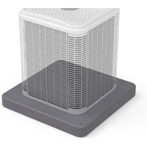 Equipment Pad for Ductless Mini-Split Air Conditioner HVAC Heat Pump System,Anti-Vibration Plastic Condenser Pad,32 × 32 × 2 inches