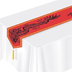 Beistle Printed Asian Table Runner