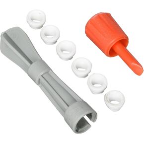 Ginsey Home Solutions One Toilet Seat Tightening Kit, 1, Gray