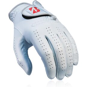 Bridgestone Golf Men's Tour Premium Glove, White, Left Hand, Medium/Large
