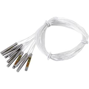10pcs PT100 Waterproof Sensor Probes for Temperature Controller -20℃ to 250℃