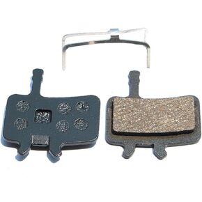 Resin Organic Semi-Metal Brake Pads for AVID BB7 Juicy 3 5 7, Smooth Braking,Low Noise, Long Life, Kevlar, Copper (1 Pair)
