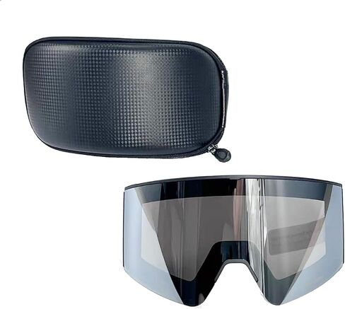 Heated Goggles Snowmobile Anti-Fog Magnetic Interchangeable Frameless 100% UV Lens in Saudi Arabia