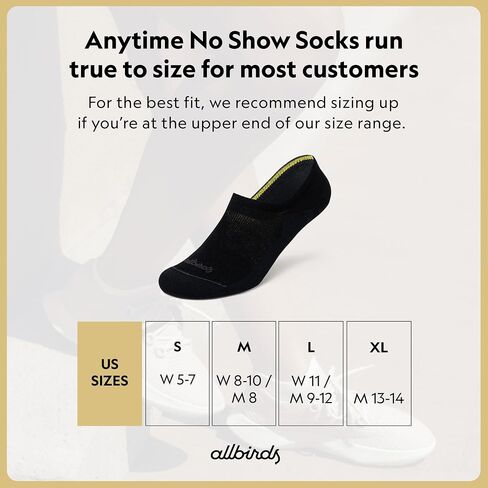 Allbirds Unisex Anytime No Show Sock, Lightweight Organic Cotton Ped Socks for Men & Women in Saudi Arabia