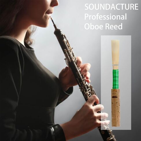 أداة Oboe Reed الاحترافية متوسطة النعومة - جودة صوت متينة ومتسقة، مثالية للطلاب والمحترفين - براعة عالية الجودة من أجل إمكانية تشغيل استثنائية in Kuwait
