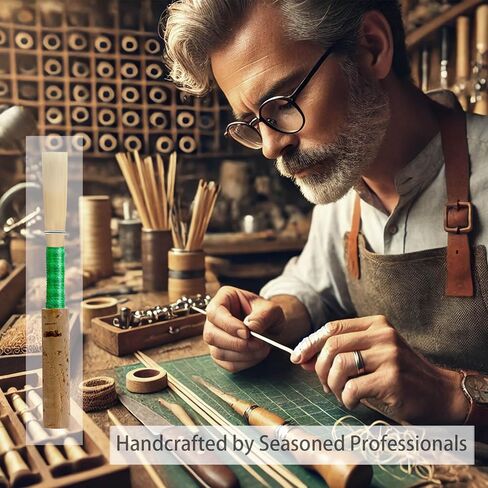 أداة Oboe Reed الاحترافية متوسطة النعومة - جودة صوت متينة ومتسقة، مثالية للطلاب والمحترفين - براعة عالية الجودة من أجل إمكانية تشغيل استثنائية in Kuwait