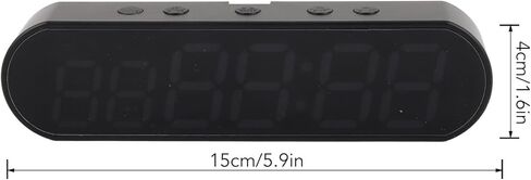 Portable Gym Timer, Fitness Timer Clock with Low Battery Reminder Function, 1000mAh Multifunctional Workout Timer Interval Clock, LED Training Timer for Home, Garage, Outdoors in Kuwait