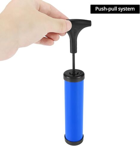 QWORK Ball Pump Set with 10 Needles, Flexible Hose & Nozzle, Air Pump Ball Inflator Pump for Football, Soccer, Basketball, Volleyball in Saudi Arabia