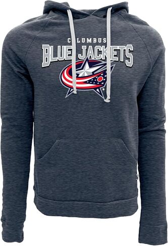 Blue 84 NHL Officially Licensed Tri-Blend Hooded Sweatshirt High Sticking in Kuwait