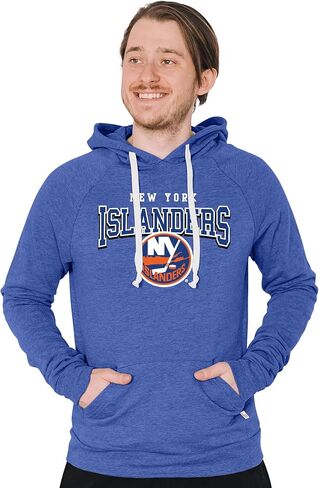 Blue 84 NHL Officially Licensed Tri-Blend Hooded Sweatshirt High Sticking in Kuwait
