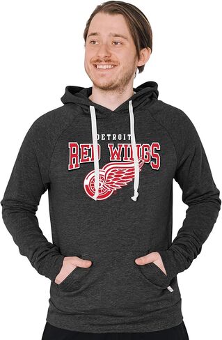 Blue 84 NHL Officially Licensed Tri-Blend Hooded Sweatshirt High Sticking in Kuwait