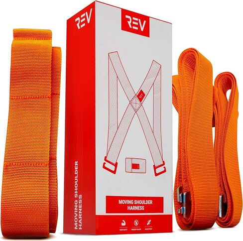 أشرطة رفع القس وتسخير الكتف ل 2 من المحركين ، معدات الصف المهني لحمل الأشياء الضخمة والثقيلة بأمان تصل إلى 790 رطلا وتقليل خطر الألم أو الإصابة أو الحوادث in Kuwait