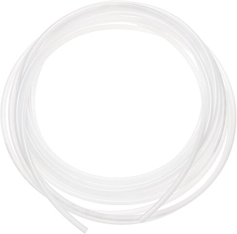 Nylon Line Hose Tube, 0.17"(4.35mm) ID x 0.25"(6.35mm) OD PA6 Pneumatic Air Line Tubing for Fluid Transfer/Trailer Air Brake, Polyamide Water Fuel Pipe [10M/33FT, Translucent] in Saudi Arabia