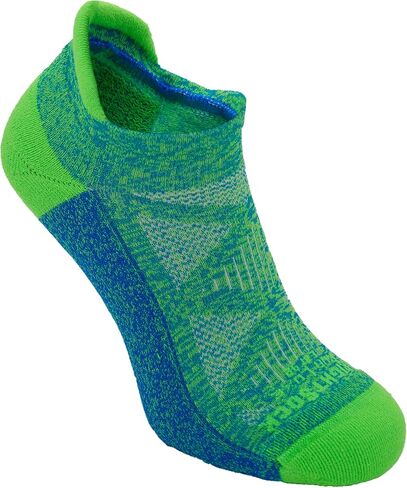 Wrightsock Run Luxe Tab Running Socks for Men and Women - Cushioned and Eco-Friendly Athletics Socks with our Contoured Foot Design - American Made with Moisture Regulation in Saudi Arabia
