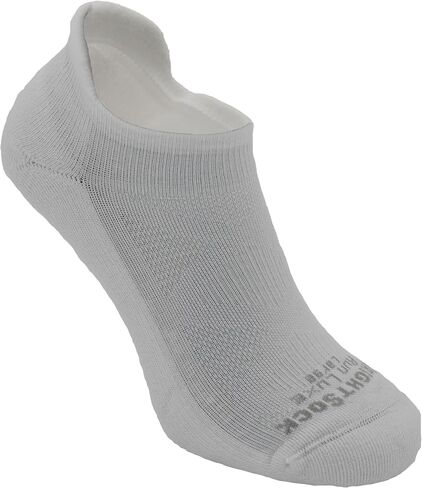 Wrightsock Run Luxe Tab Running Socks for Men and Women - Cushioned and Eco-Friendly Athletics Socks with our Contoured Foot Design - American Made with Moisture Regulation in Saudi Arabia