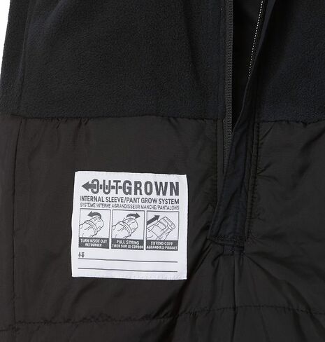 Columbia Youth Boys Snowslope II Bib, Black, Large in Saudi Arabia