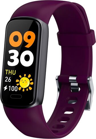 Fitness Tracker, Activity Tracker with Heart Rate Monitor & Sleep Monitoring, IP68 Waterproof Pedometer, Calorie Counter, Health Fitness Watch for Sports Workout, Step Tracker for Women Men in Saudi Arabia