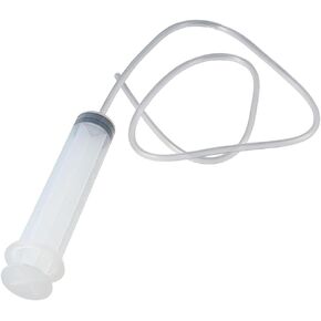 Indutrial Syringes Transparent Multiple Uses Extra Big Garden Syringes for Liquid Food Grade 100ml Syringes with 31.5in Tubes Nutrient Measuring