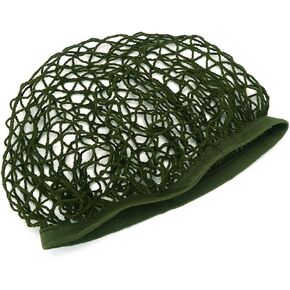 Helmet Net Parts, Helmet Scrim Camouflage Net Cover Fit for M1 M35 M88 Helmet, Green