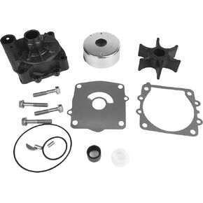 6G5-W0078-A1-00 Water Pump Impeller Repair Kit With Housing for Yamaha Outboard 150 175 200 225 HP Replace Sierra 18-3311 18-3310