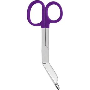 Prestige Medical 5.5" ListerMate Large Ring Bandage Scissor, Purple