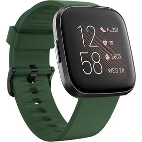 نطاقات Meliya لـ Fitbit Versa 2 Bands/Versa 2/Versa Lite/Versa SE ، معصم بديل للسيليكون للنساء للنساء