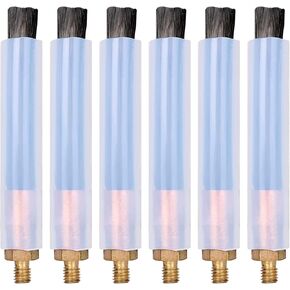 6PCS Weld Bead Cleaning Brush, Copper Head Weld Brush for Welding Bead Seam Polishing Machine M6 type (6PCS-M6)