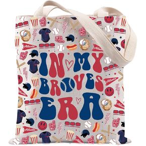 Lywjyb Birdgot Atlanta Baseball Gift Atlanta Baseball Game Day ATL Fans Merch Tote Bag