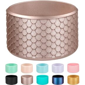 Silicone Boot for Stanley 20-40 oz & Hydro Flask Water Bottle 12-24 oz, Anti Slip Bottom Cover Sleeve for Tumblers Bottom of 2.83-2.95in