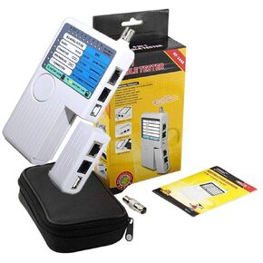 iMBAPrice - 4-in-1 Remote Network Cable Tester USB/BNC/Rj11/Rj45 LAN Cable UTP STP Wire Tester