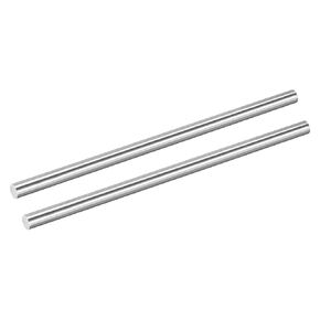 uxcell 2Pcs 304 Stainless Steel Rods, 12mm x 356mm Metal Solid Shaft Round Rod Lathe Bar Stock for Model Plane Cars Ship DIY Craft Metal Working