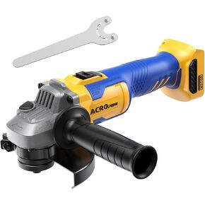20V Cordless Angle Grinder 4-1/2", Compatible with Dewalt Battery (Battery Not Included) Brushless Motor for Grinding, Cutting, Polishing and Carving (Tool Only)
