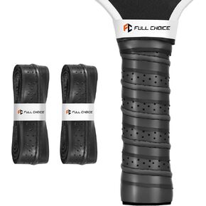 قطعتان من غلاف المقبض البديل لمضارب كرة البيسبول، شريط قبضة المجداف من Pickleball Overgrip، قبضة مضادة للانزلاق - سهلة التركيب وأداء يدوم طويلاً