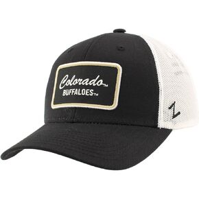 Zephyr NCAA مرخص رسميًا قبعة Snapback Hat Big Rig Patch Black White Brick