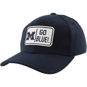 ZHATS Men's Standard NCAA Officially Licensed Fitted Hat ZH Patch Defer Team Color, Large