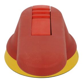 OHY80J6 | 1SCA022381R0410 | ABB Switch Disconnect Handle, Pistol Type, 6MM Shaft Dia, RED Yellow, 80MM Length, IP65