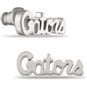 Stone Armory University of Florida Earrings - Womens Florida Gators Script Earrings - Hypoallergenic for Sensitive Ears - University of Florida Gators Gifts