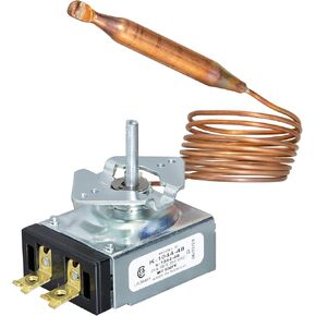 Robertshaw K-1044-48 Thermostat 25A 250VAC Max Temperature 550 °F, 48" Capillary Delfield 2194012
