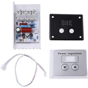 10000W AC 220V 80A SCR Digital Voltage Regulator for Electric Stove Water Heater Light Dimmer on Lamp Speed Control Dimmer Thermostat