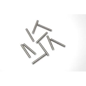 10 PCs M6 x 40 mm 304 Stainless Steel Full Thread Rod and Rod