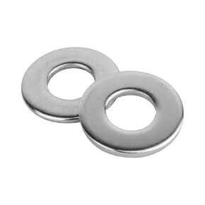 30 PCS 5/16 "غسالة مسطحة مقاوم للصدأ ، #8 مسطحات مسطحة ، غسالة M8 للمسامير ، البراغي (30 ، الفضة ، M8*16)
