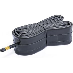 700x35C/38C/40C/42C/43C Bike Tube, 700C Replacement Bicycle Inner Tube (Single), Reliable 700 x 35-43C Bike Inner Tube AV48mm Schrader Valve for Various Cycling Scenarios